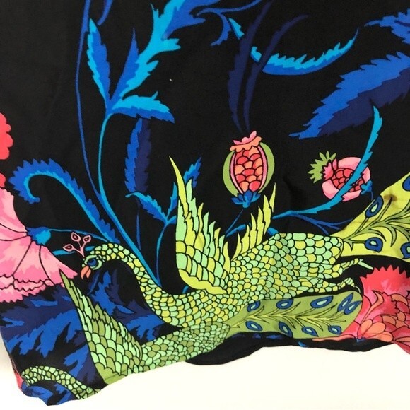 Tibi Peacock Floral Printed Tank Size 8 - Picture 6 of 11